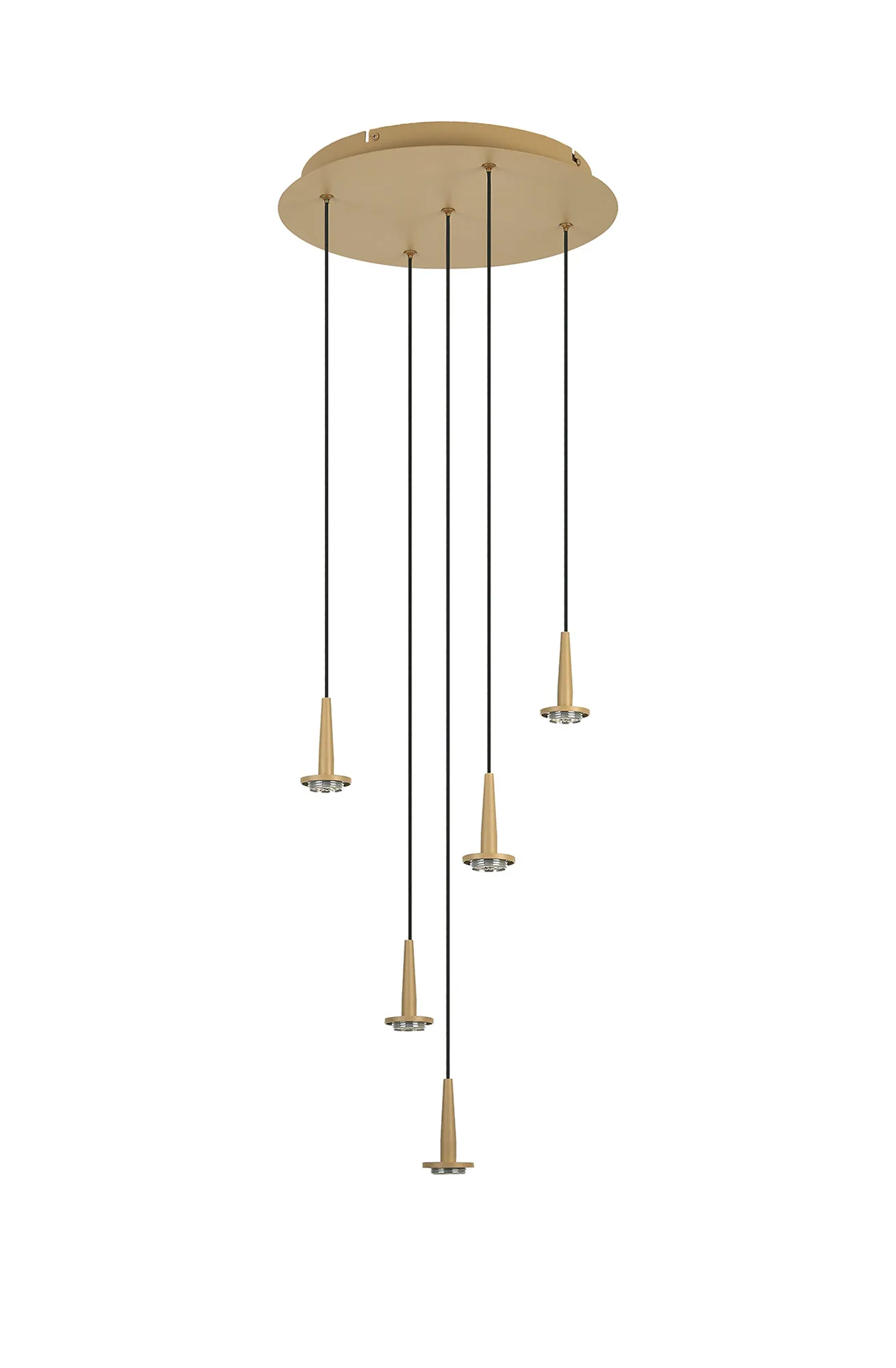 Andromeda Gold Frame Ceiling Lights Mantra Multiple Pendant